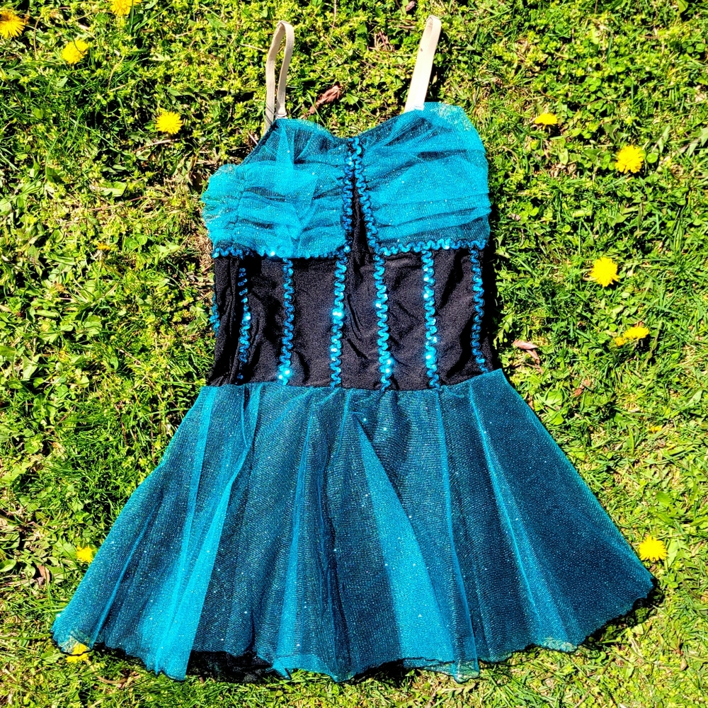 Turquoise Dance Costume